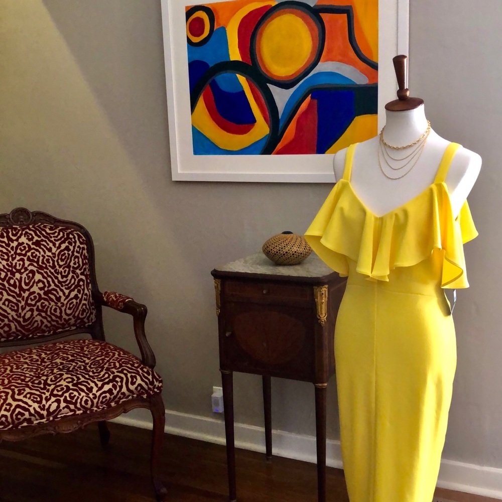 Rachel Roy yellow Cocktail dress - Marcella